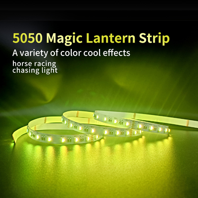 Flexibele Lichte de Markttent5050rgb smd Geleide Strook van het Neon Lopende Water