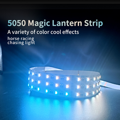 5050 RGBW Vier in Één Geleide Flexibele Lichte Strook met Afstandsbediening