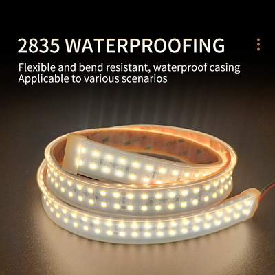 Waterdichte behuizing Druppel SMD 2835 LED-striplicht Buitengebruik 120 Lamp