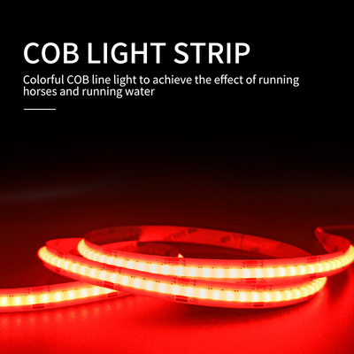 Phantom COB LED Strip Light Laagspanning Ultra smalle flexibele lijn Rode kleur