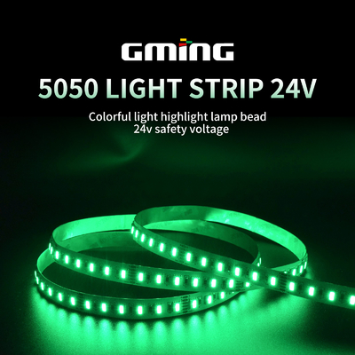 RGB Kleurrijke SMD 5050 LED Strip Licht Flexibel Voor Bar Vitrinekast/Trappen