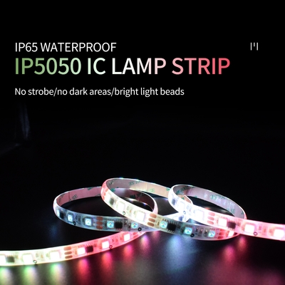 5050rgb 60 Lamp Slide Waterdicht Smd Led Strip Kleur Full Color Lint Landschap