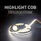 4 mm breed COB LED-striplicht op batterijen Multi Color