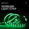 RGB van LEIDENE van SMD5050 60pcs Flexibele Lamp van het het Neon Lopende Water Buislichten