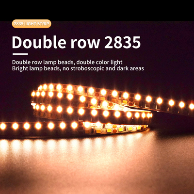 Dimmen SMD 5050 LED Strip Licht Laagspanning Dubbelrijig Flexibel 12V / 24V